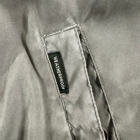 Weatherproof Jacket Men's XL Lightweight Green Zip Bomber Coat Casual Outdoor - Picture 9 of 12